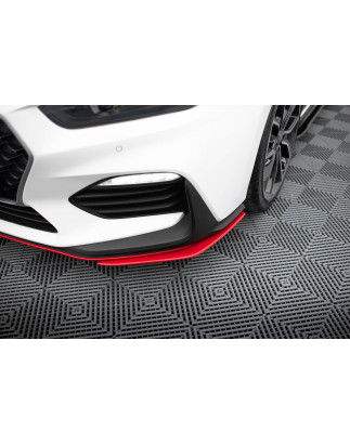 SPLITTER ANTERIOREs Hyundai I30 N Mk3  / Fastback (Cod. M-HY-I30-3-N-FB-FD1RED)