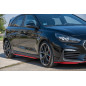 Diffusori minigonne V.2 Hyundai I30 N Mk3  (Cod. M-HY-I30-3-N-SD2RED)
