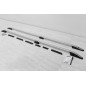 VOLKSWAGEN T5 2003-2015 (PASSO LUNGO) BARRE LONGITUDINALI TETTO IN ALLUMINIO ARGENTO (Cod. AP-24793_