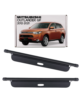 MITSUBISHI OUTLANDER III GF 2012-2021 CAPPELLIERA COPRIBAGAGLI NERA PORTELLONE MANUALE 7237A146XA (C