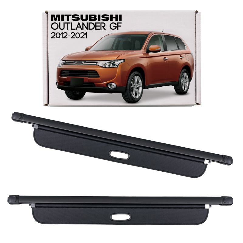 MITSUBISHI OUTLANDER III GF 2012-2021 CAPPELLIERA COPRIBAGAGLI NERA PORTELLONE MANUALE 7237A146XA (C