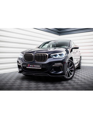 SPLITTER ANTERIORE for BMW X4 M-Pack G02 (Cod. M-BM-X4-02-MPACK-FD1G+FD1RG)