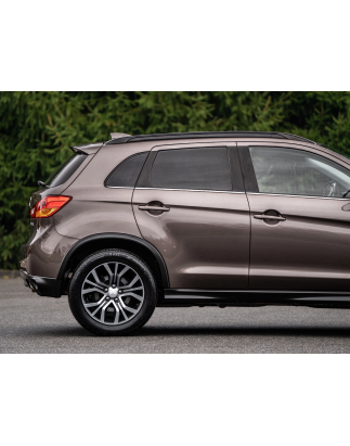 MITSUBISHI ASX 2010+ BARRE LONGITUDINALI TETTO NERI 7661A319 7661A320 (Cod. AP-27781_A4x4)
