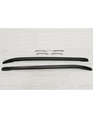 MITSUBISHI ASX 2010+ BARRE LONGITUDINALI TETTO NERI 7661A319 7661A320 (Cod. AP-27781_A4x4)