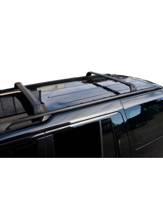 LAND ROVER DISCOVERY 3 L319 2004-2009 BARRE TRASVERSALI PER RAIL TETTO NERI STILE OEM VPLAR0001 (Cod