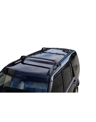 LAND ROVER DISCOVERY 3 L319 2004-2009 BARRE TRASVERSALI PER RAIL TETTO NERI STILE OEM VPLAR0001 (Cod