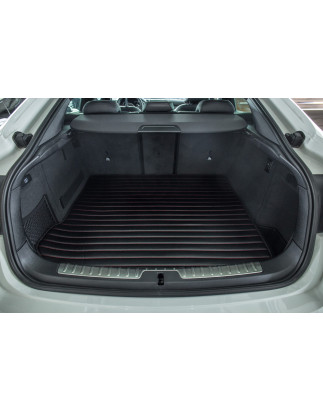 BMW X6 E71/E72 2007-2014 TAPPETINO BAGAGLIAIO ECO PELLE (Cod. AP-27859_A4x4)