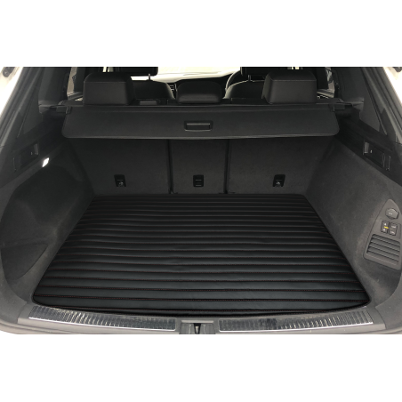 VOLKSWAGEN TOUAREG II 7P 2010-2018 TAPPETINO BAGAGLIAIO ECO PELLE (Cod. AP-27886_A4x4)