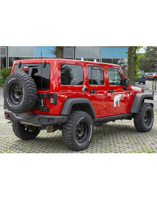 JEEP WRANGLER JK 2007-2018 PARAURTI POSTERIORE CALIFORNIA OEM (Cod. AP-013A-54727_A4x4)