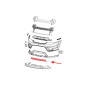 FIAT FREEMONT 2011-2015 SPOILER PARAURTI ANTERIORE 55001049AA (Cod. AP-27962_A4x4)