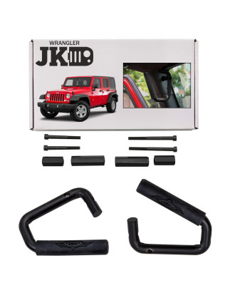 JEEP WRANGLER JK 2007-2018 SUPPORTI OFF ROAD NERI KIT (Cod. AP-27963_A4x4)