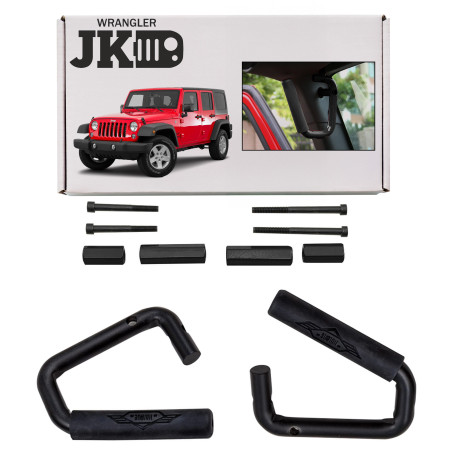 JEEP WRANGLER JK 2007-2018 SUPPORTI OFF ROAD NERI KIT (Cod. AP-27963_A4x4)