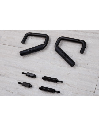 JEEP WRANGLER JK 2007-2018 SUPPORTI OFF ROAD NERI KIT (Cod. AP-27963_A4x4)