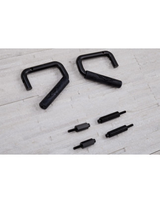 JEEP WRANGLER JK 2007-2018 SUPPORTI OFF ROAD NERI KIT (Cod. AP-27963_A4x4)