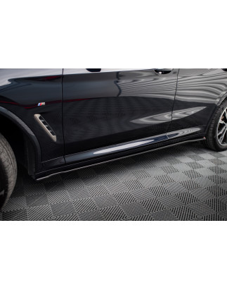 Diffusori minigonne for BMW X4 M-Pack G02 (Cod. M-BM-X4-02-MPACK-SD1G)