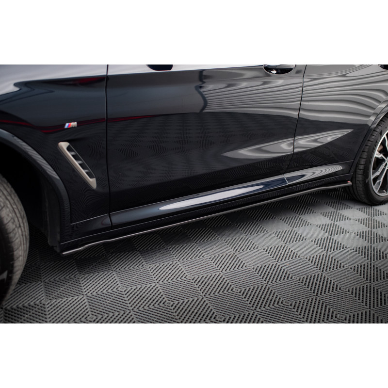 Diffusori minigonne for BMW X4 M-Pack G02 (Cod. M-BM-X4-02-MPACK-SD1G)