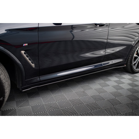 Diffusori minigonne for BMW X4 M-Pack G02 (Cod. M-BM-X4-02-MPACK-SD1G)