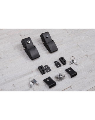 JEEP WRANGLER JK 2007-2018 SERRATURE LATERALI COFANO ANTERIORE PER CHIAVE (Cod. AP-27965_A4x4)