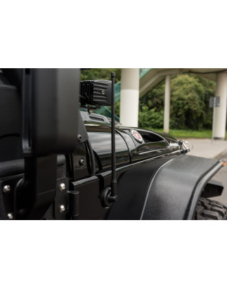 JEEP WRANGLER JK 2007-2018 ELASTICA ANTENA BAT 13" (Cod. AP-27969_A4x4)