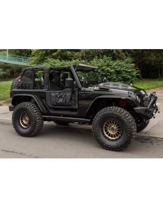 JEEP WRANGLER JK 2007-2018 ELASTICA ANTENA BAT 13" (Cod. AP-27969_A4x4)