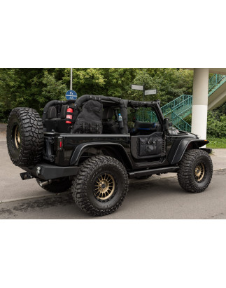 JEEP WRANGLER JK 2007-2018 ELASTICA ANTENA BAT 13" (Cod. AP-27969_A4x4)