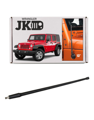 JEEP WRANGLER JK 2007-2018 ELASTICA ANTENA BAT 13" (Cod. AP-27969_A4x4)