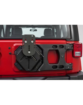 JEEP WRANGLER JK 2007-2018 SUPPORTO RUOTA DI SCORTA (Cod. AP-27972_A4x4)