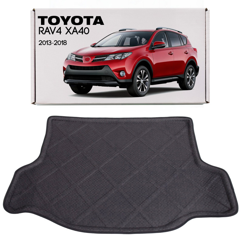 TOYOTA RAV4 IV XA40 2013-2018 TAPPETINO MOQUETTE PER BAGAGLIAIO (Cod. AP-28071_A4x4)