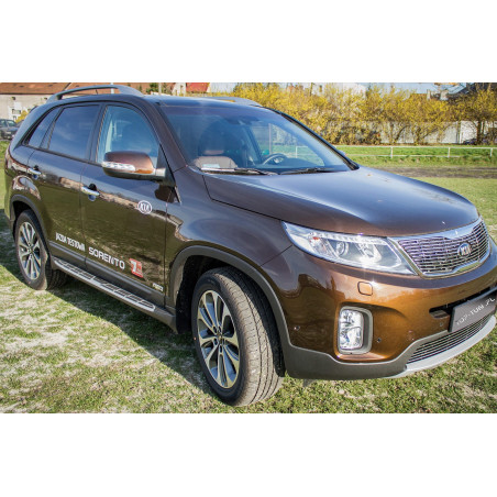 KIA SORENTO II XM 2009-2014 PEDANE LATERALI SOTTOPORTA (Cod. AP-29164_A4x4)