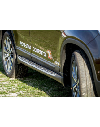 KIA SORENTO II XM 2009-2014 PEDANE LATERALI SOTTOPORTA (Cod. AP-29164_A4x4)
