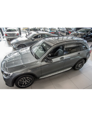 MERCEDES GLC X253 C253 2015-2022 PEDANE LATERALI SOTTOPORTA A2535200600 (Cod. AP-31296_A4x4)