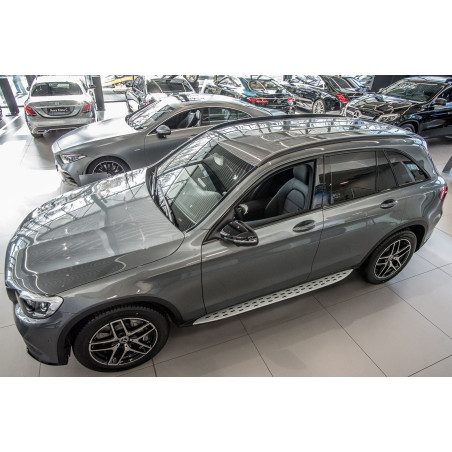 MERCEDES GLC X253 C253 2015-2022 PEDANE LATERALI SOTTOPORTA A2535200600 (Cod. AP-31296_A4x4)