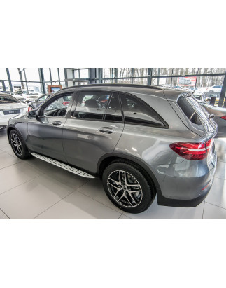 MERCEDES GLC X253 C253 2015-2022 PEDANE LATERALI SOTTOPORTA A2535200600 (Cod. AP-31296_A4x4)