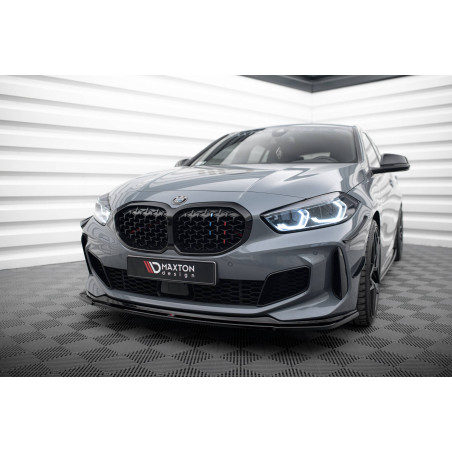 SPLITTER ANTERIORE for BMW 1 M-Pack/ M135i / 128ti F40  (Cod. M-BM-1-40-MPACK-FD1G)