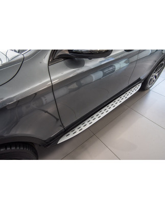 MERCEDES GLC X253 C253 2015-2022 PEDANE LATERALI SOTTOPORTA A2535200600 (Cod. AP-31296_A4x4)