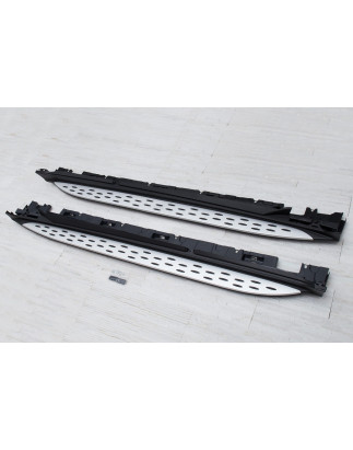 MERCEDES GLC X253 C253 2015-2022 PEDANE LATERALI SOTTOPORTA A2535200600 (Cod. AP-31296_A4x4)