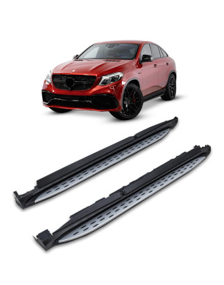 MERCEDES GLE COUPE C292 2015-2019 PEDANE LATERALI SOTTOPORTA A2925200100 (Cod. AP-31297_A4x4)