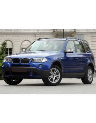 BMW X3 E83 2007-2010 RESTYLING CALOTTE SPECCHI CROMATE (Cod. AP-31301_A4x4)