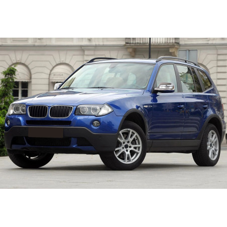 BMW X3 E83 2007-2010 RESTYLING CALOTTE SPECCHI CROMATE (Cod. AP-31301_A4x4)