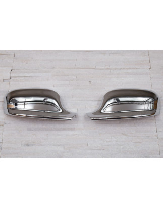 BMW X3 E83 2007-2010 RESTYLING CALOTTE SPECCHI CROMATE (Cod. AP-31301_A4x4)