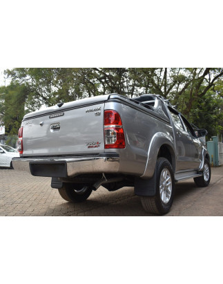 TOYOTA HILUX VII AN20 2005-2015 IN ACCIAIO PARAURTI POSTERIORE 521050K010 (Cod. AP-31330_A4x4)
