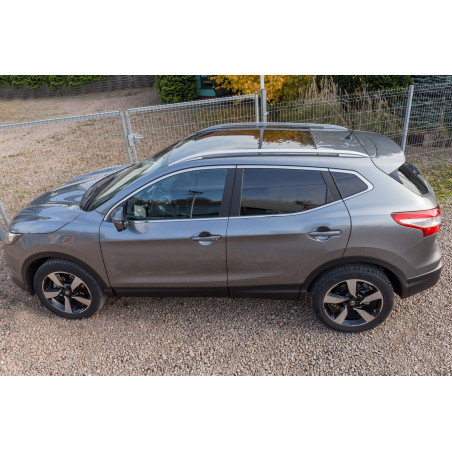 NISSAN QASHQAI II J11 2014-2021 BARRE LONGITUDINALI TETTO STILE OEM 73821-9TB0A (Cod. AP-31344_A4x4)