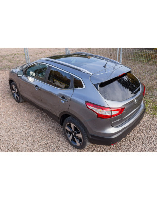 NISSAN QASHQAI II J11 2014-2021 BARRE LONGITUDINALI TETTO STILE OEM 73821-9TB0A (Cod. AP-31344_A4x4)
