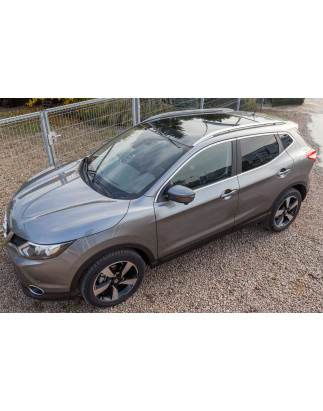 NISSAN QASHQAI II J11 2014-2021 BARRE LONGITUDINALI TETTO STILE OEM 73821-9TB0A (Cod. AP-31344_A4x4)