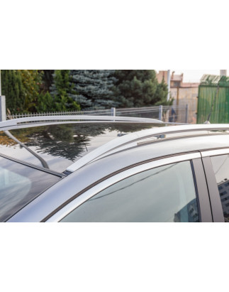NISSAN QASHQAI II J11 2014-2021 BARRE LONGITUDINALI TETTO STILE OEM 73821-9TB0A (Cod. AP-31344_A4x4)