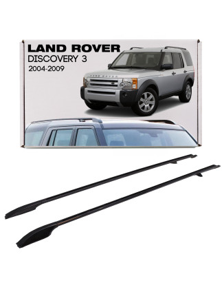 LAND ROVER DISCOVERY 3 L319 2004-2009 NERI BARRE LONGITUDINALI TETTO STILE OEM VPLAR0074 (Cod. AP-D5