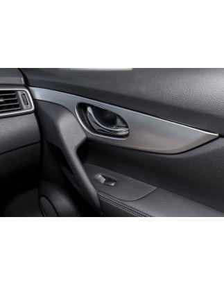 NISSAN X-TRAIL III T32 2014-2020 SATINATE RIVESTIMENTI MANIGLIE INTERNI (Cod. AP-31677_A4x4)