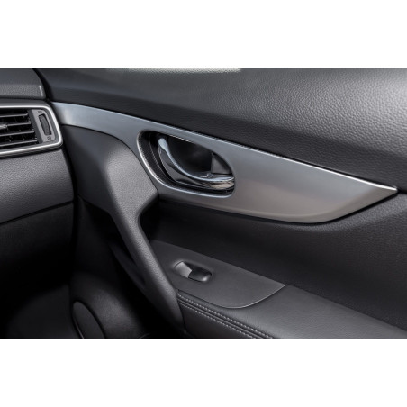 NISSAN X-TRAIL III T32 2014-2020 SATINATE RIVESTIMENTI MANIGLIE INTERNI (Cod. AP-31677_A4x4)