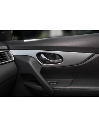 NISSAN X-TRAIL III T32 2014-2020 SATINATE RIVESTIMENTI MANIGLIE INTERNI (Cod. AP-31677_A4x4)