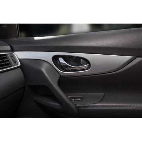 NISSAN X-TRAIL III T32 2014-2020 SATINATE RIVESTIMENTI MANIGLIE INTERNI (Cod. AP-31677_A4x4)